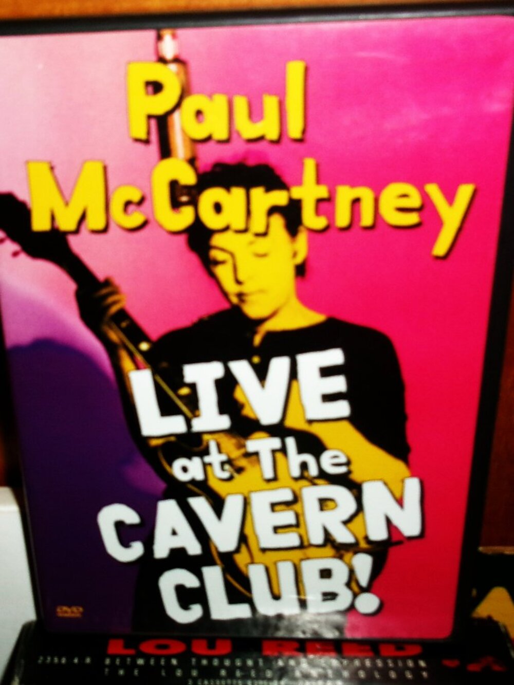 paul mccartney live at the cavern club dvd - beatles wings rock n roll pop bass